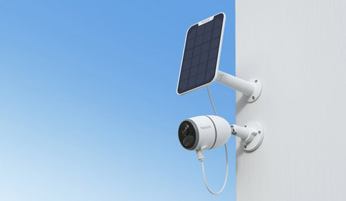 REOLINK G330 Caméra 2K EXT. Fixe WiFi/4G +Panneau solaire Blanc