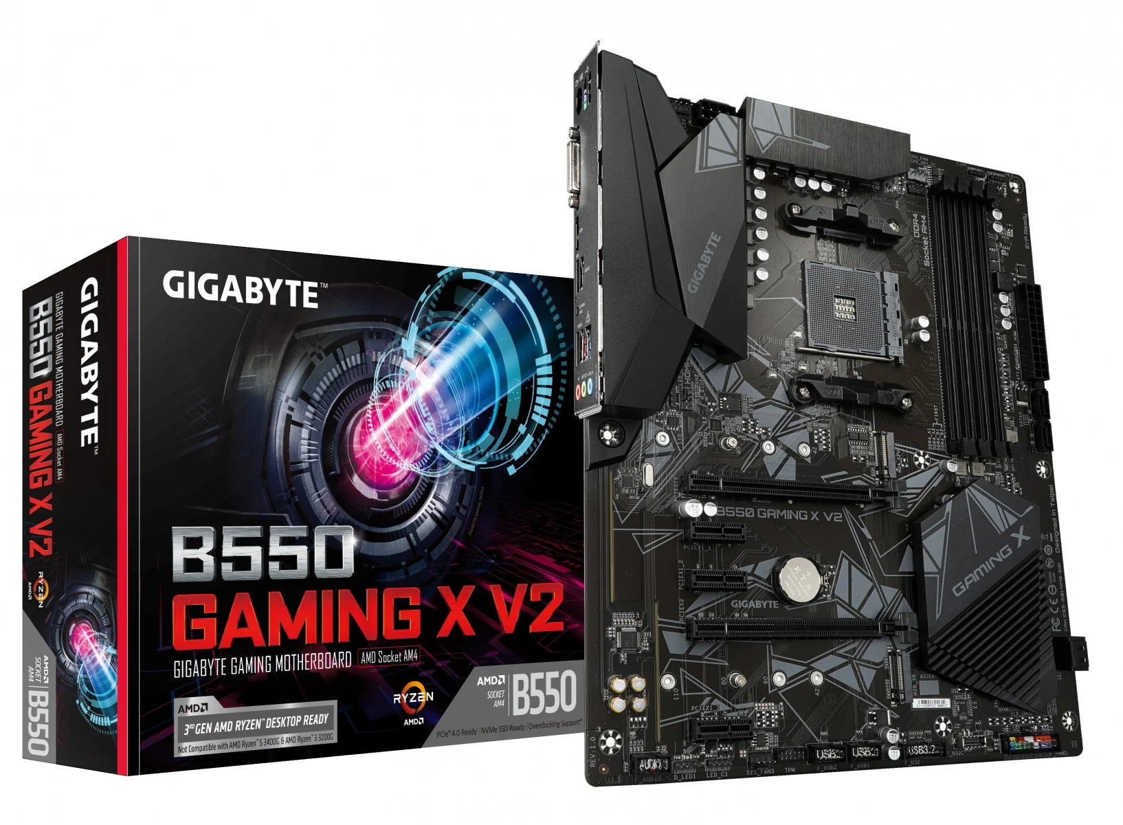 GIGABYTE B550 GAMING X V2 (sAM4) DDR4 4733MHZ PCIE/HDMI/DVI/ATX SMIE