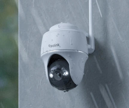 REOLINK B430 Caméra 2K EXT. mobile WiFi IR +Panneau solaire Blanc