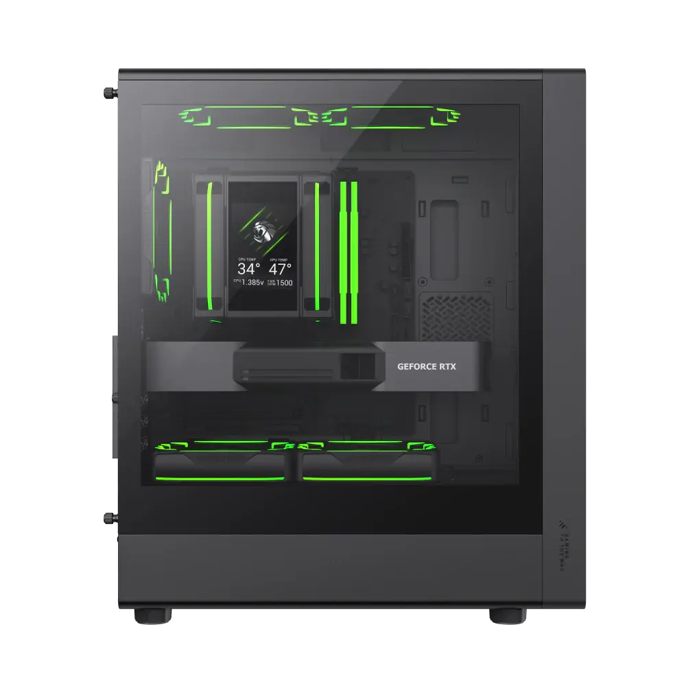 BOITIER GameMAX AERIS 330 MB Gaming MT/sans ALIM./M-ATX Noir SMIE