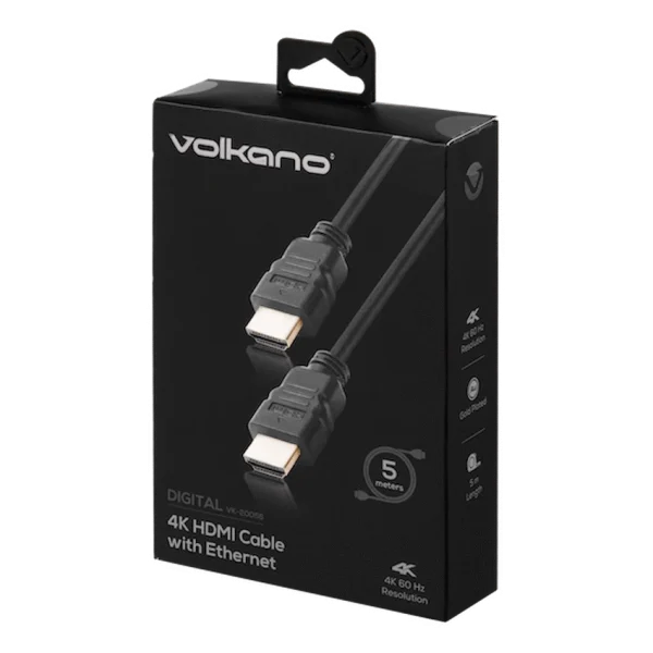 VOLKANO DIGITAL SERIES 4K CABLE HDMI 5M SMIE