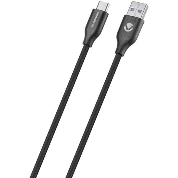VOLKANO Câble Flexi Series USB to Type-C 1.5M 30W Noir SMIE