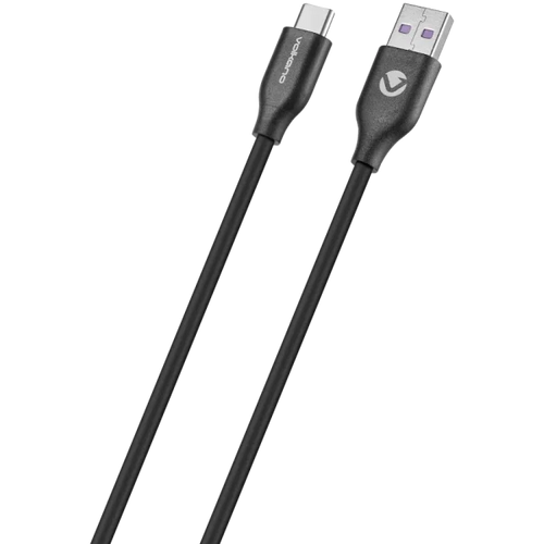 VOLKANO Câble Flexi Series USB to Type-C 1.5M 30W Noir SMIE