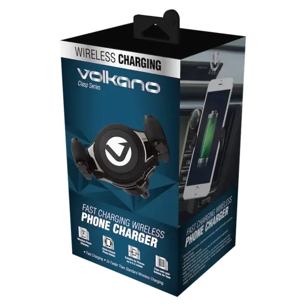 VOLKANO CLASP CHARGEUR INDUCTION 10W pour VOITURE SMIE