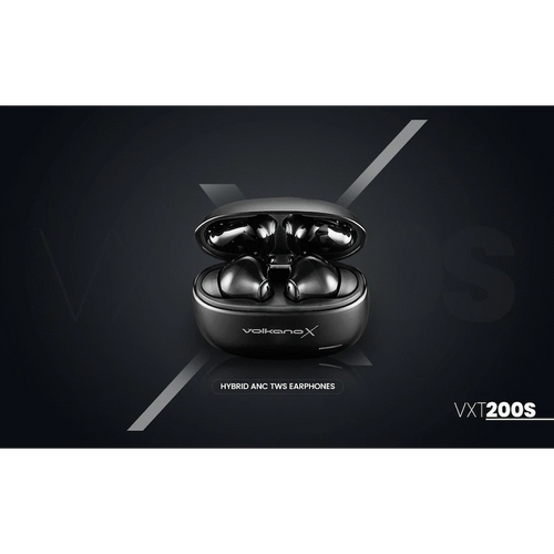 VOLKANO X VXT200S ANC Écouteurs BT Noir