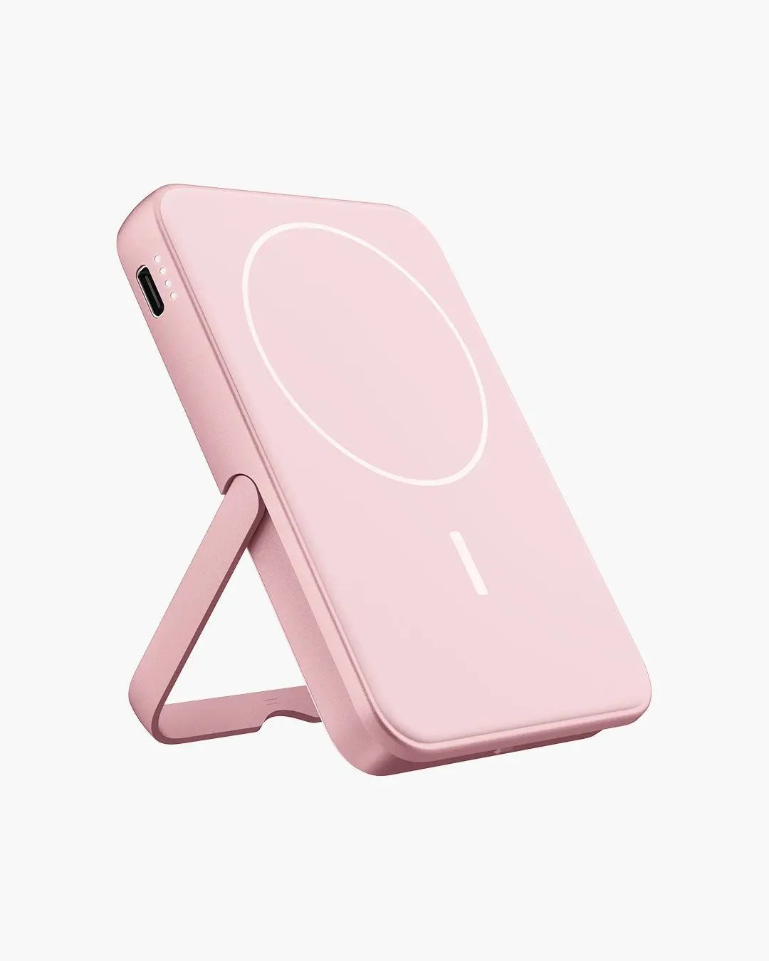FRESH N REBEL - Magnet Wireless Powerbank 5000 mAh - Pastel Pink SMIE