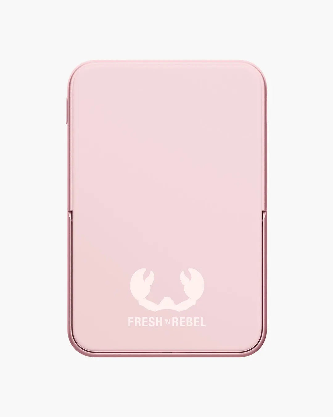 FRESH N REBEL - Magnet Wireless Powerbank 5000 mAh - Pastel Pink SMIE