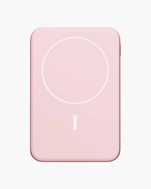 FRESH N REBEL - Magnet Wireless Powerbank 5000 mAh - Pastel Pink SMIE