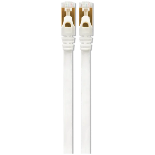 VOLKANO GIGA CABLE RESEAU RJ45 CAT.7 PLAT 5M BLANC SMIE