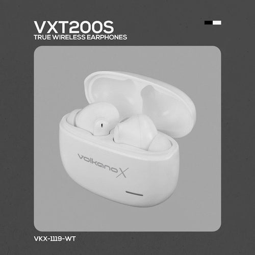 VOLKANO X VXT200S ANC Écouteurs BT Blanc