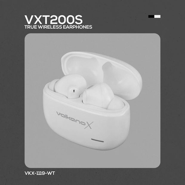 VOLKANO X VXT200S ANC Écouteurs BT Blanc