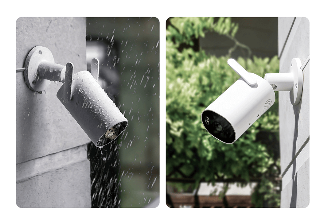 Caméra Ext XIAOMI AW300 IP 2K FullHD EXT. IR IP66 Bi-dir. Blanc