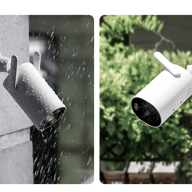 Caméra Ext XIAOMI AW300 IP 2K FullHD EXT. IR IP66 Bi-dir. Blanc