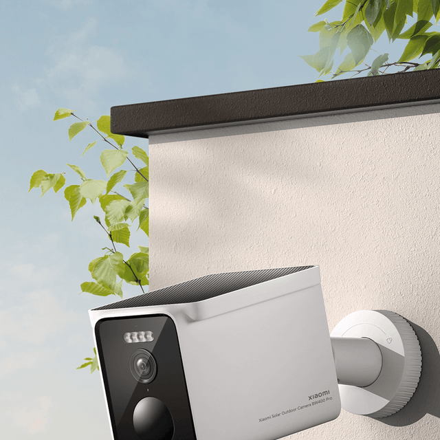 XIAOMI Solar Outdoor Camera BW400 Pro Set Blanc 10000mAh Wi-Fi