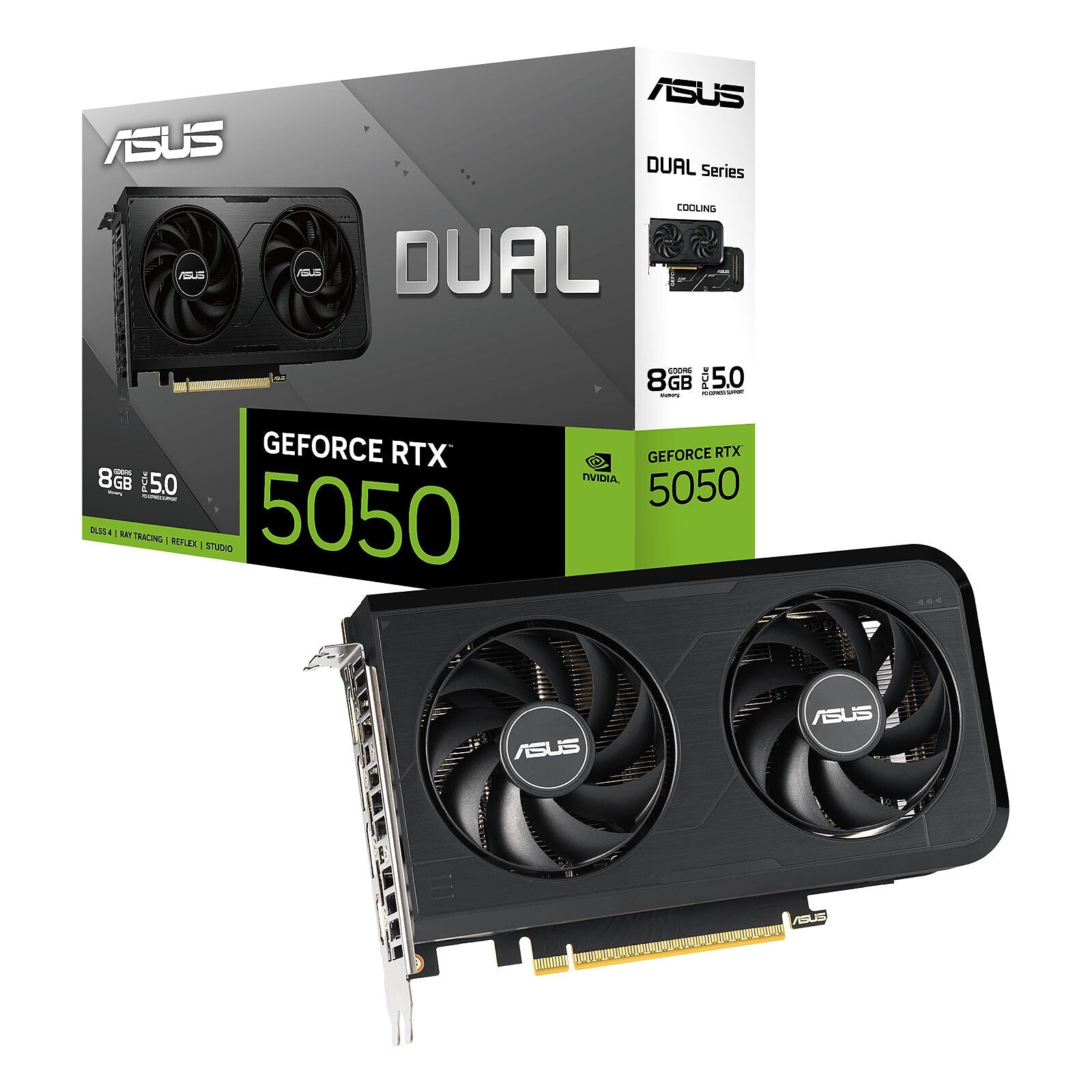 ASUS Dual GeForce RTX5050 8GB GDDR6 OC Edition SMIE