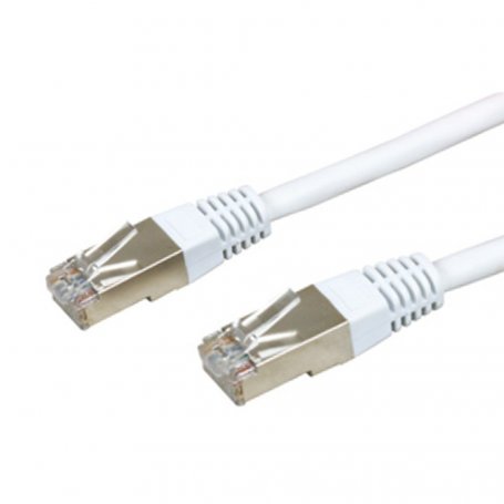 CABLE RESEAU RJ45 CAT.6 3M BLANC SMIE