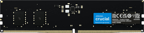UDIMM DDR5-5600 16Go CRUCIAL (PC5-44800) * CT16G56C46U5