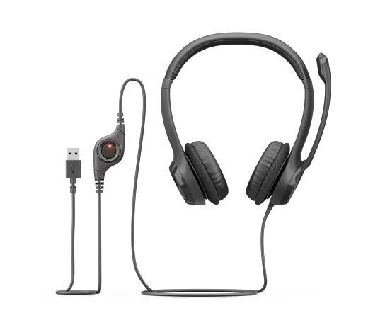 CASQUE LOGITECH H390 +Micro anti-bruit filaire USB Noir SMIE
