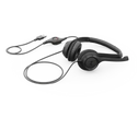 CASQUE LOGITECH H390 +Micro anti-bruit filaire USB Noir SMIE
