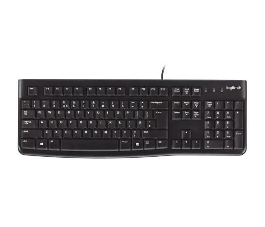 CLAVIER LOGITECH K120 Filaire USB OEM Noir Run IT Services