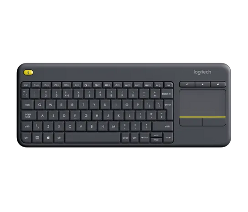 CLAVIER LOGITECH K400 Plus Wireless Touchpad KBD Noir SMIE