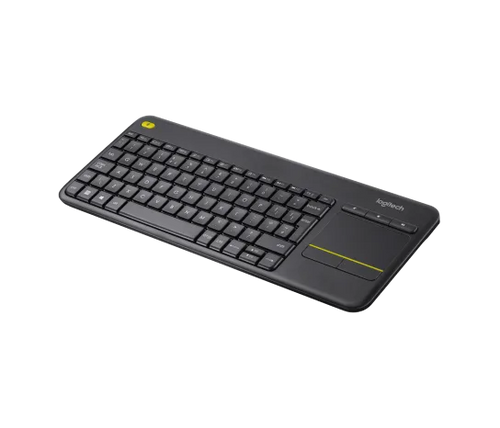 CLAVIER LOGITECH K400 Plus Wireless Touchpad KBD Noir SMIE