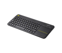 CLAVIER LOGITECH K400 Plus Wireless Touchpad KBD Noir SMIE