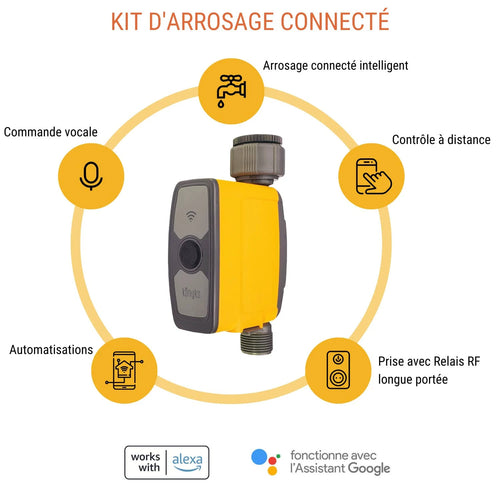 KONYKS HYDRO Kit-Robinet Connecté avec HUB Wifi