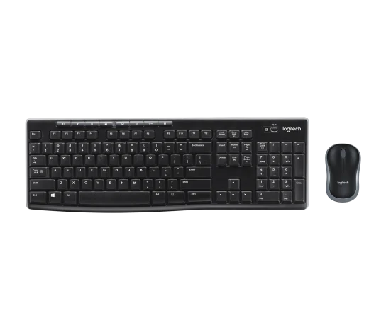 CLAVIER & SOURIS LOGITECH MK270 Desktop Optical s/fil Noir SMIE