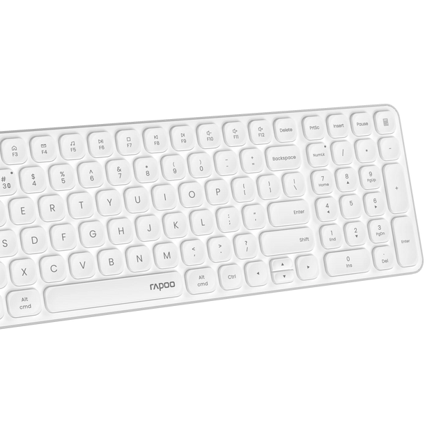 RAPOO CLAVIER+SOURIS Sans Fil 9310M Ultra-slim Multi-mode BT