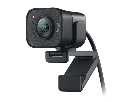 WEBCAM LOGITECH STREAM CAM Gris Full HD 1080P double microphone SMIE